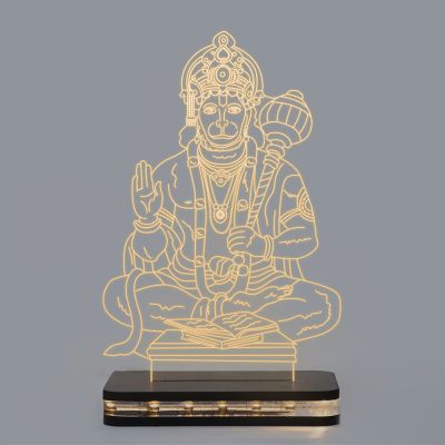 Lord Hanuman Ji Design Night Lamp