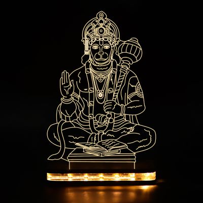 Lord Hanuman Ji Design Night Lamp