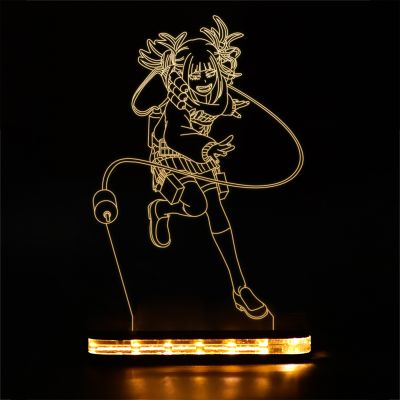 Himiko Toga Anime Character Design Night Lamp