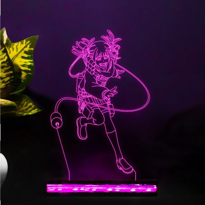 Himiko Toga Anime Character Design Night Lamp