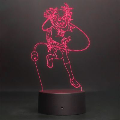 Himiko Toga Anime Character Design Night Lamp