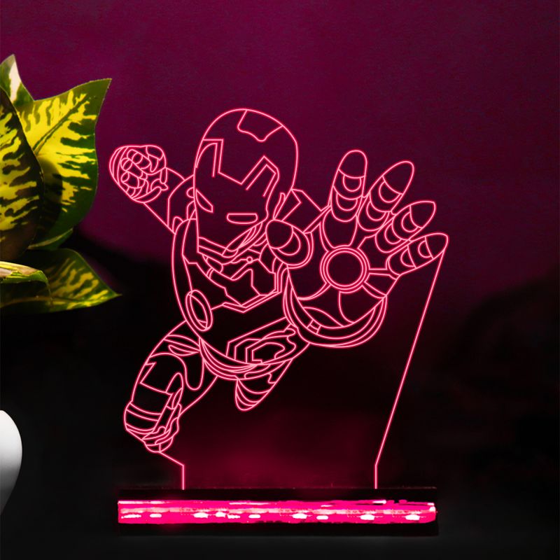 Iron-Man Character Design Night Lamp