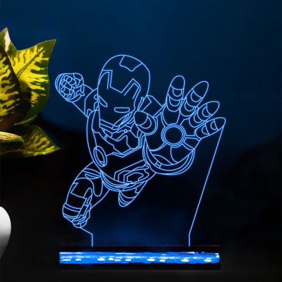 Iron-Man Character Design Night Lamp