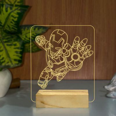 Iron-Man Character Design Night Lamp