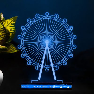 Ferris Wheel Amusement Ride Design Night Lamp