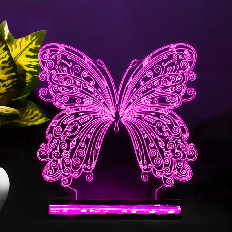 Butterfly Design Night Lamp