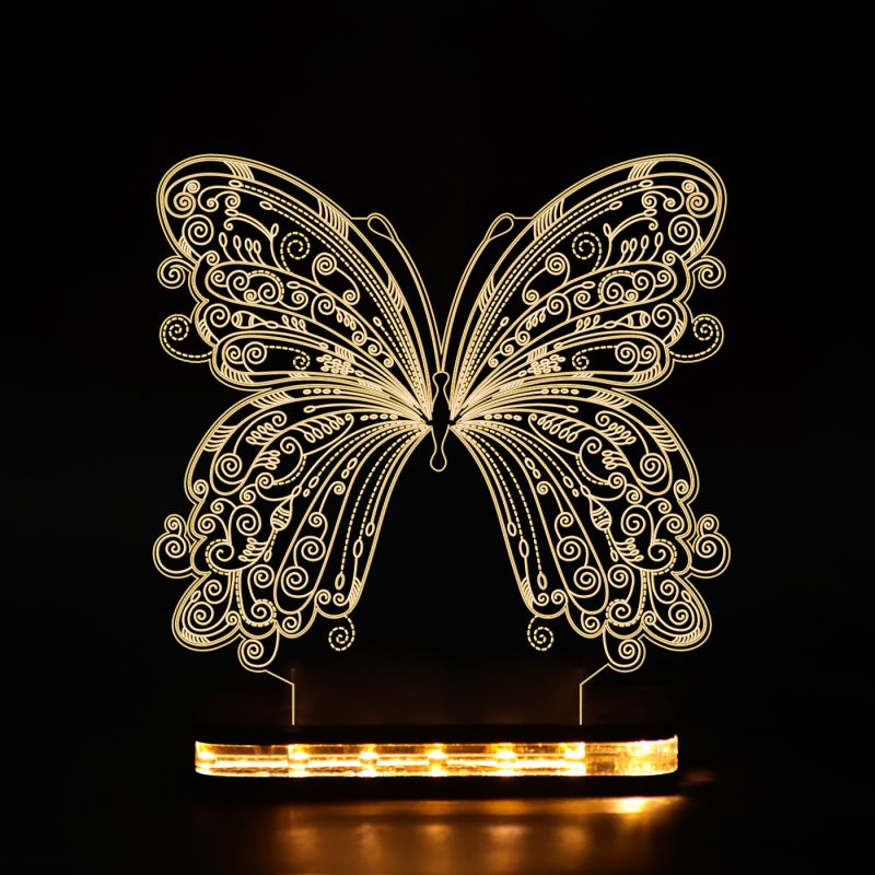 Butterfly Design Night Lamp