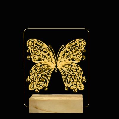 Butterfly Design Night Lamp