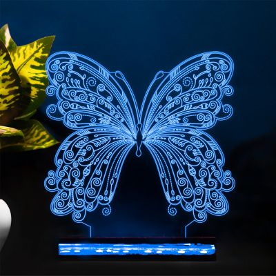 Butterfly Design Night Lamp