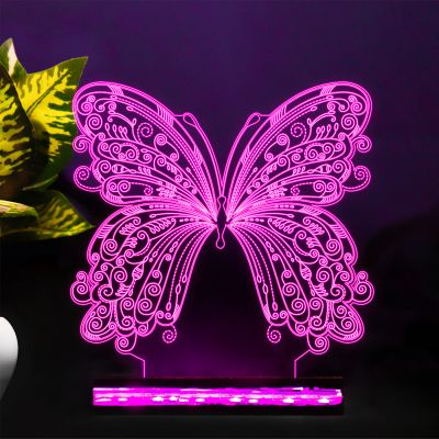 Butterfly Design Night Lamp