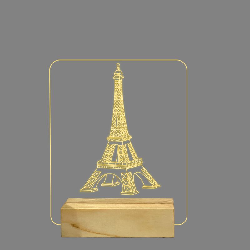 Eiffel Tower Design Night Lamp