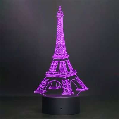 Eiffel Tower Design Night Lamp