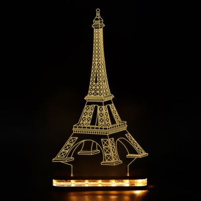 Eiffel Tower Design Night Lamp