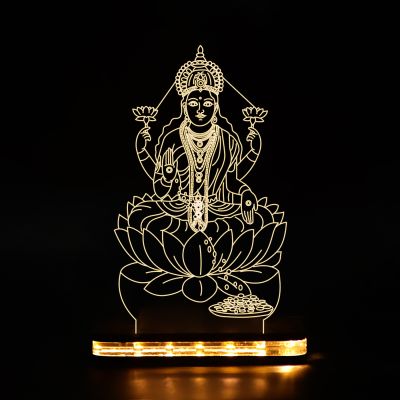 Mata Laxmi Ji Design Night Lamp