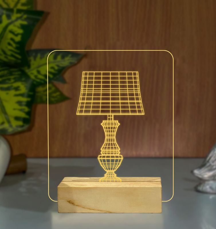 3D Illusion Lamp Design Night Lamp