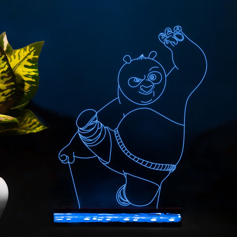 Kung Fu Panda Character Design Night Lamp