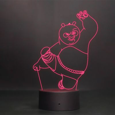 Kung Fu Panda Character Design Night Lamp