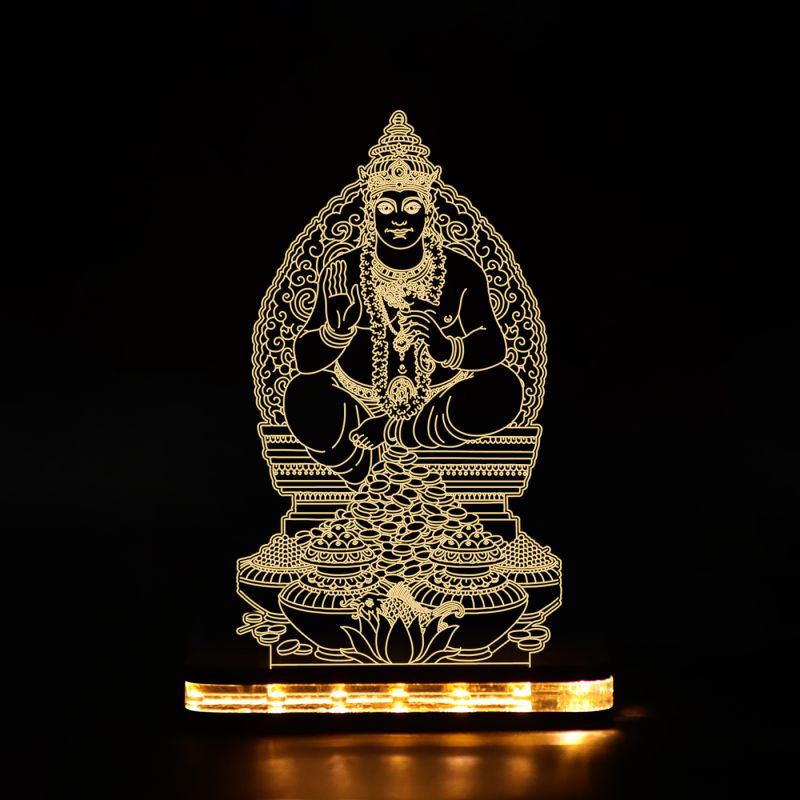 Lord Kuber Ji Design Night Lamp