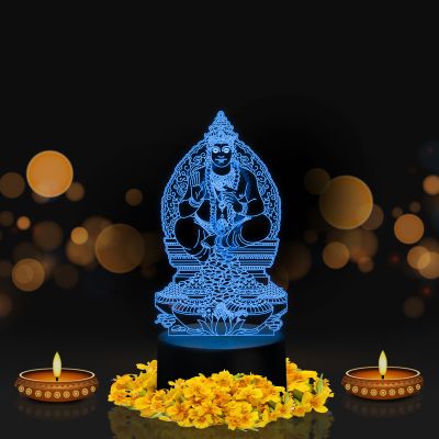 Lord Kuber Ji Design Night Lamp