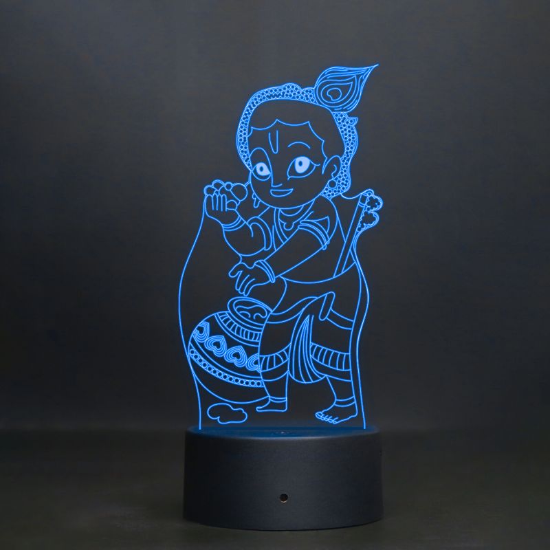 Bal Gopal Ji Design Night Lamp