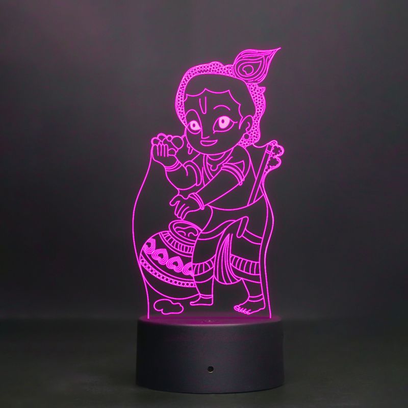 Bal Gopal Ji Design Night Lamp