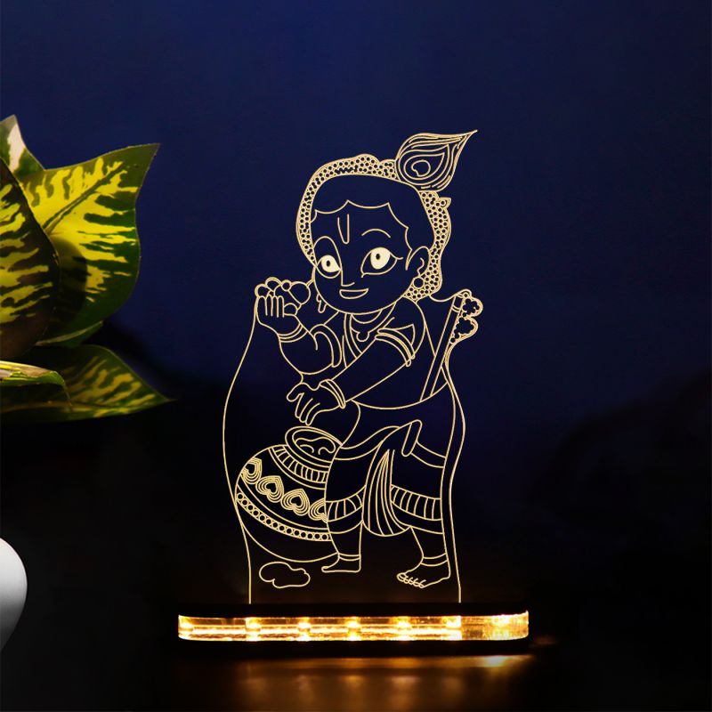 Bal Gopal Ji Design Night Lamp