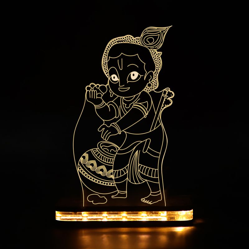 Bal Gopal Ji Design Night Lamp