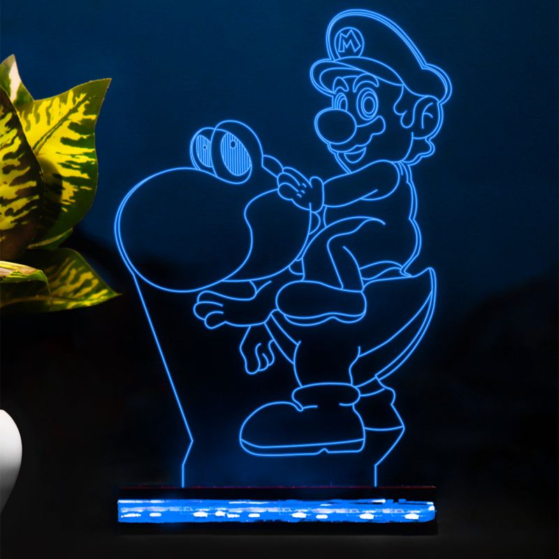 Super Mario Character Design Night Lamp