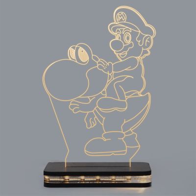 Super Mario Character Design Night Lamp