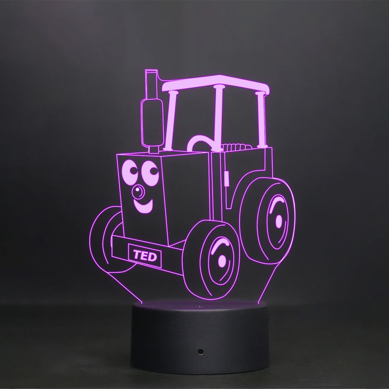 Mini Tractor Design Night Lamp