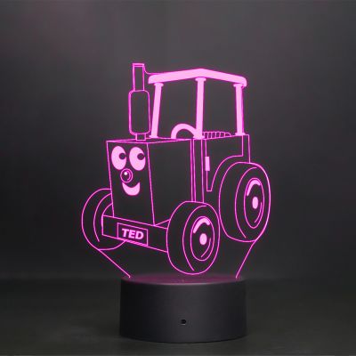 Mini Tractor Design Night Lamp