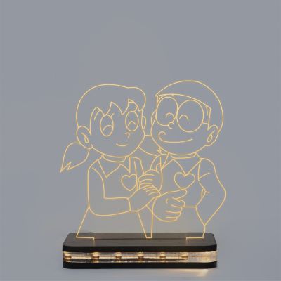 Nobita-Shizuka Character Design Night Lamp