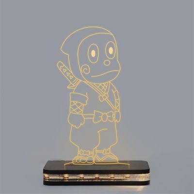 Ninja Hatori Cartoon Character Design Night Lamp