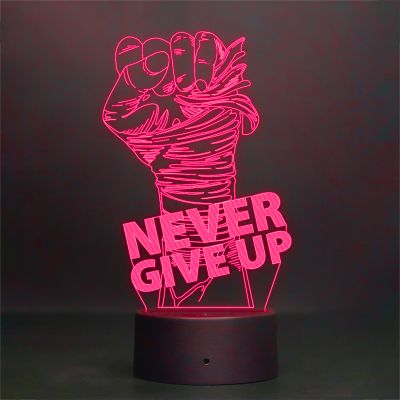 Motivational Quotes Design Night Lamp