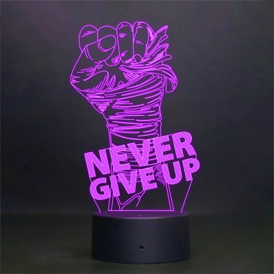 Motivational Quotes Design Night Lamp