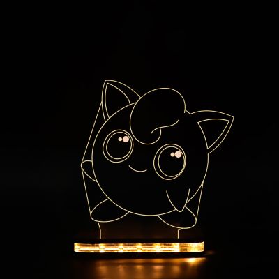 Jigglypuff Pokemon Species Design Night Lamp