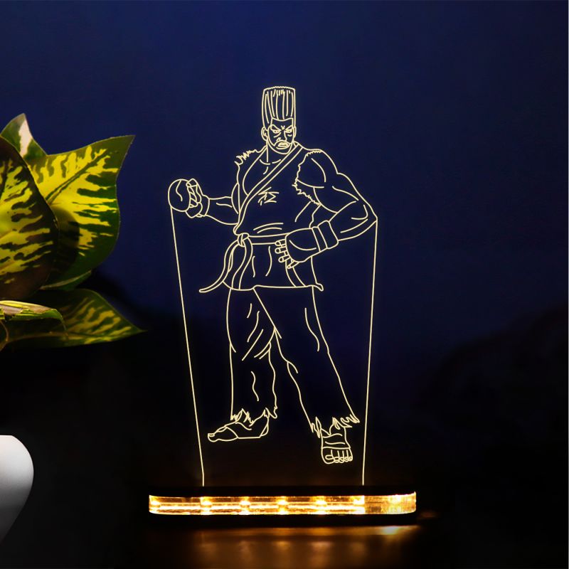 Paul Character From Takken Game Design Night Lamp