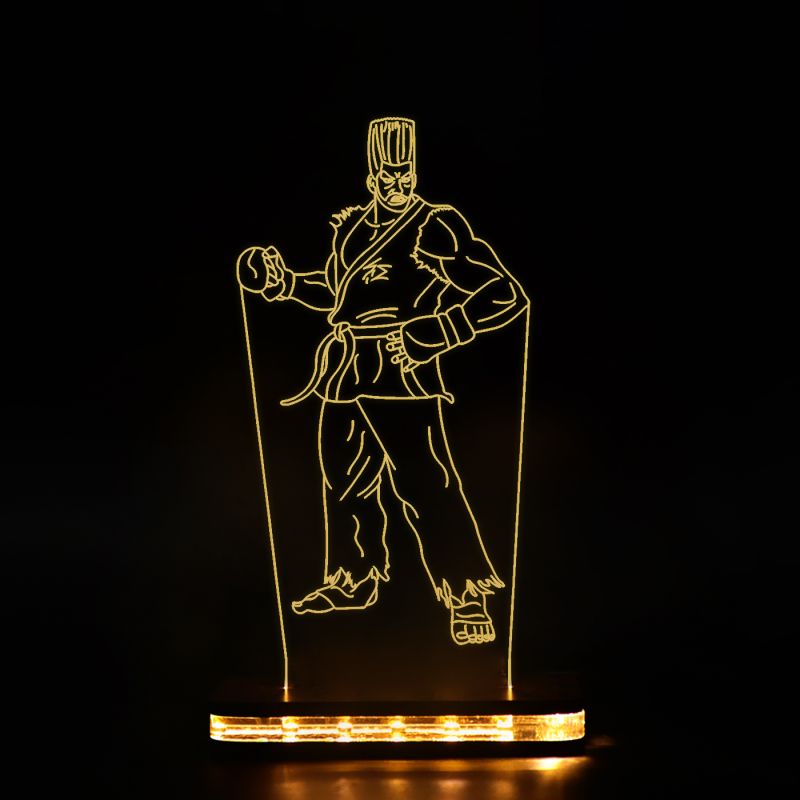 Paul Character From Takken Game Design Night Lamp