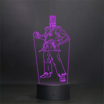 Paul Character From Takken Game Design Night Lamp