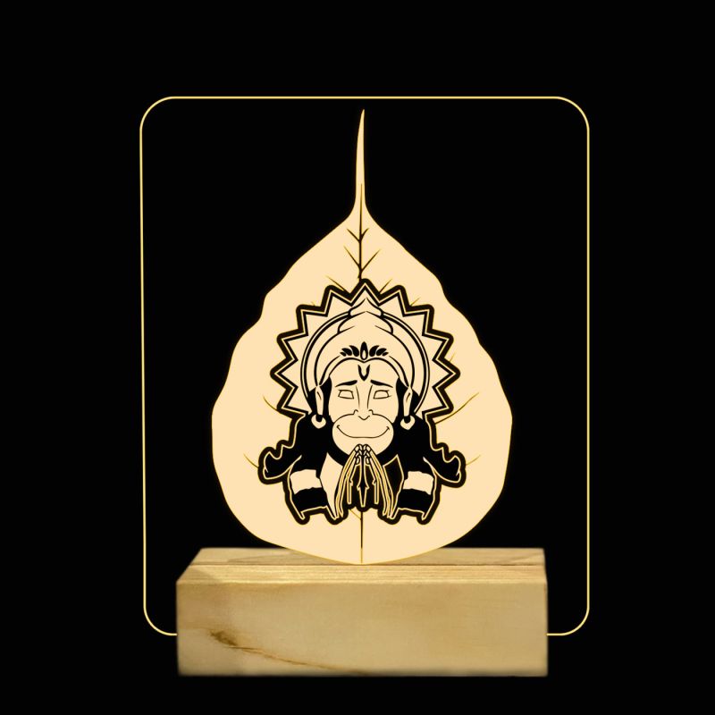 Lord Hanuman Ji Design Night Lamp