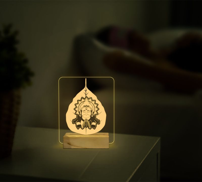 Lord Hanuman Ji Design Night Lamp