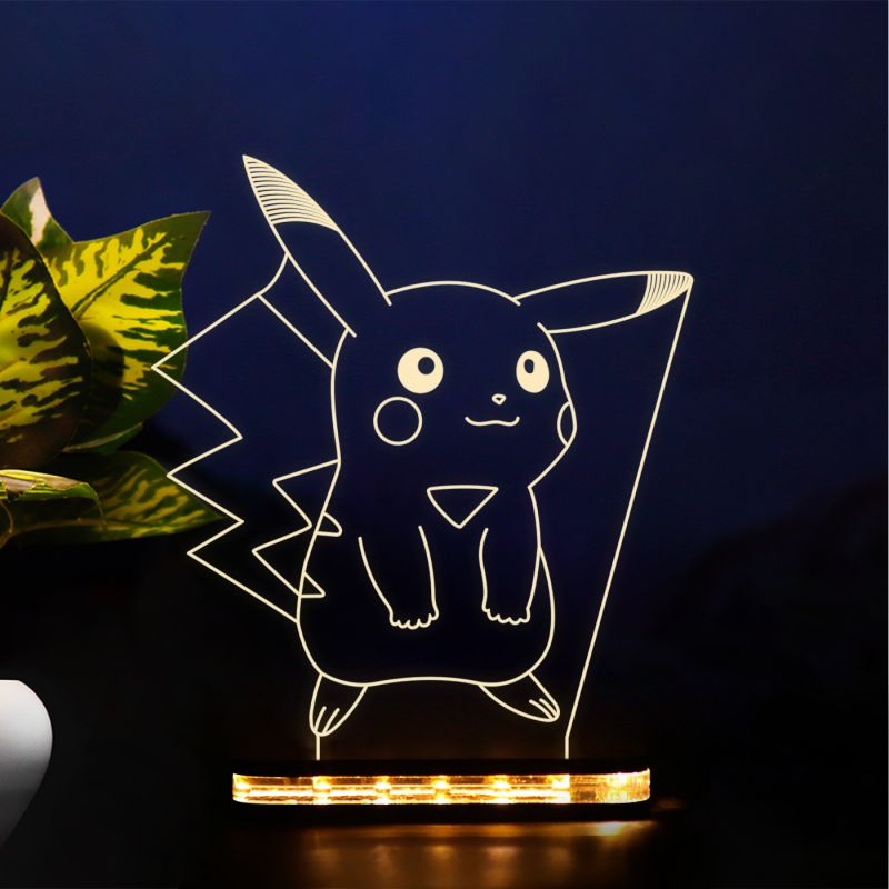 Pikachu Design From Pokemon Night Lamp