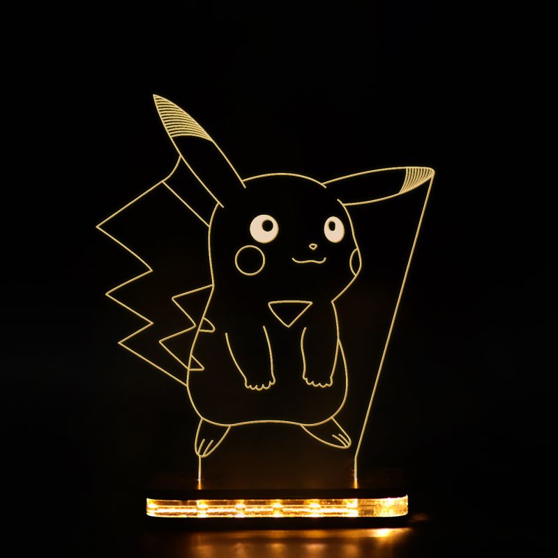 Pikachu Design From Pokemon Night Lamp