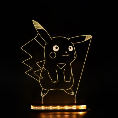 Pikachu Design From Pokemon Night Lamp