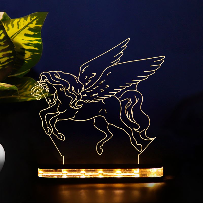 Pegasus Horse Design Night Lamp