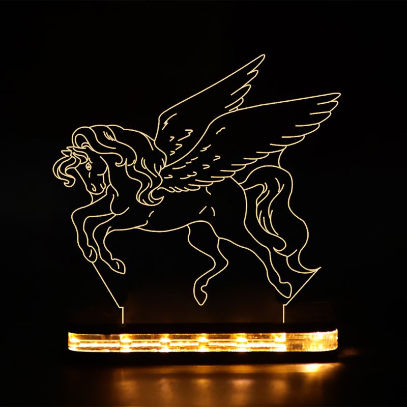 Pegasus Horse Design Night Lamp