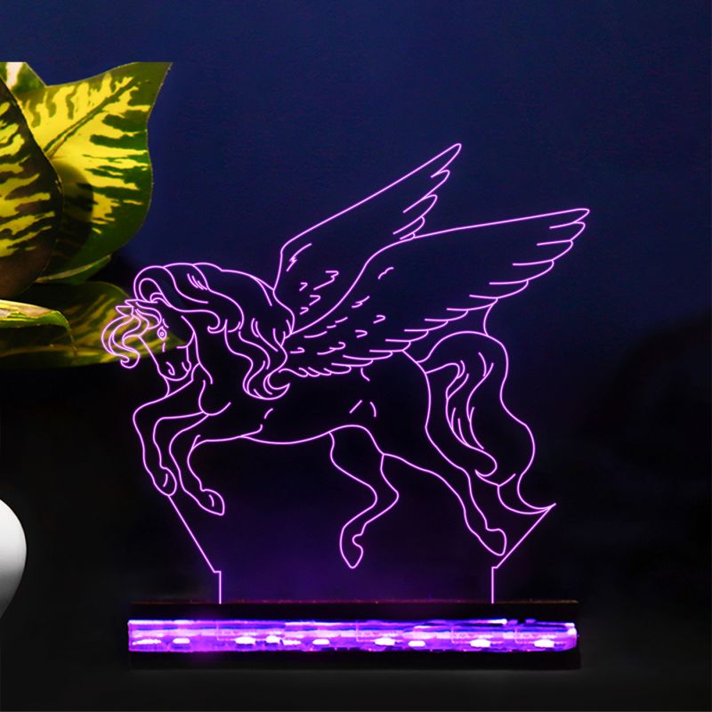 Pegasus Horse Design Night Lamp