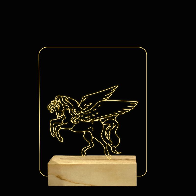 Pegasus Horse Design Night Lamp