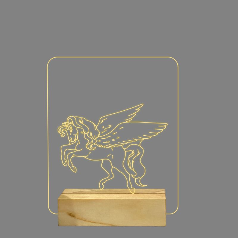 Pegasus Horse Design Night Lamp