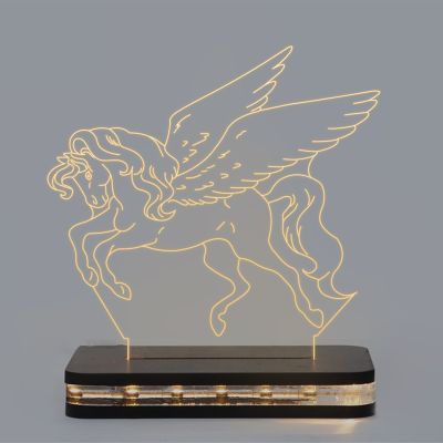 Pegasus Horse Design Night Lamp